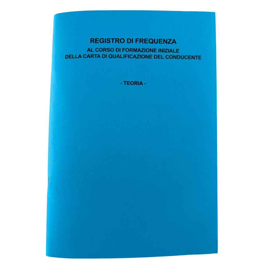 Registro di Frequenza al Corso di Formazione Iniziale CQC - TEORIA