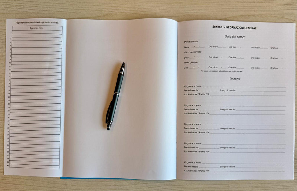 Registro iscrizione - frequenza tachigrafo